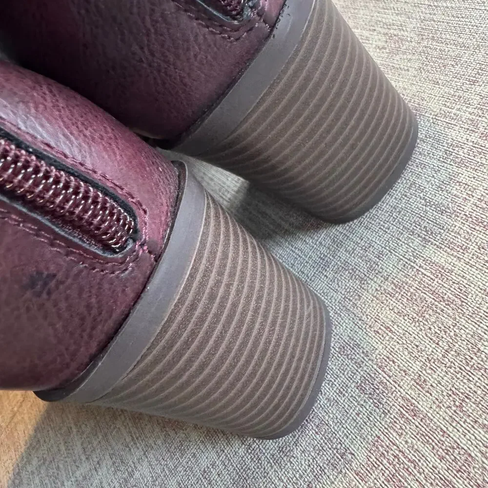Frye And Co Pembrooke Redwood Womens 9 Boots Brown Ankle Booties Shoes